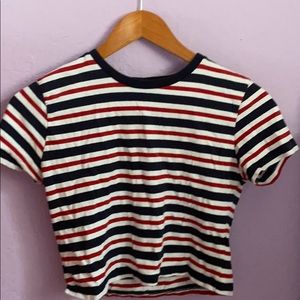 striped t-shirt